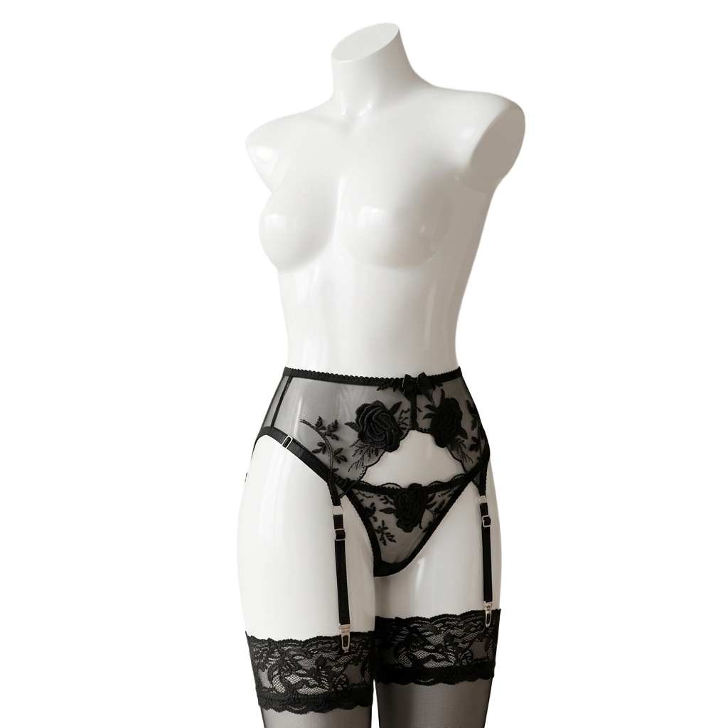 Женский комплект: пояс-подвязк – обзор и цена Garter Belt Set