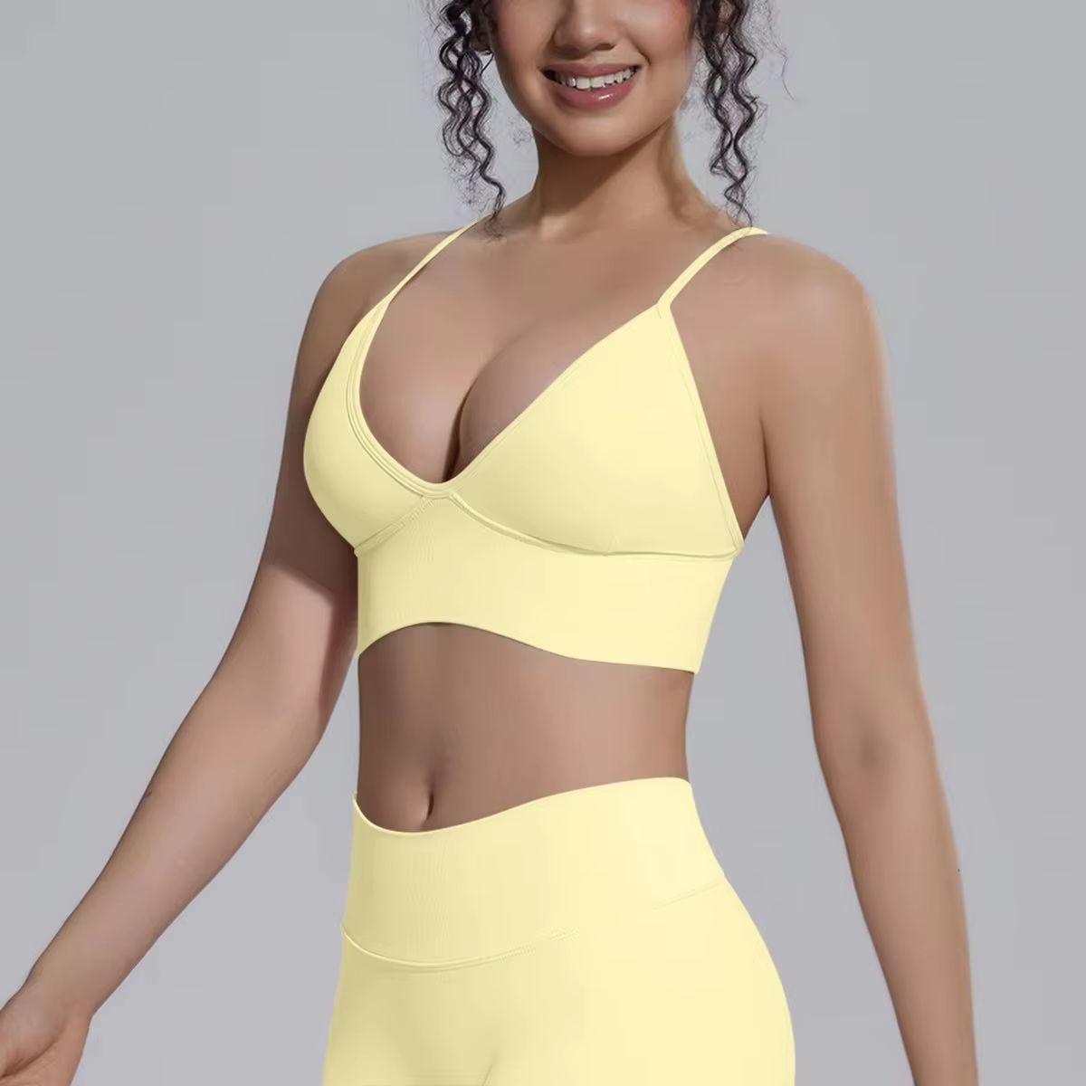 Женский спортивный топ для йог – обзор и цена Push Up Bra Padded