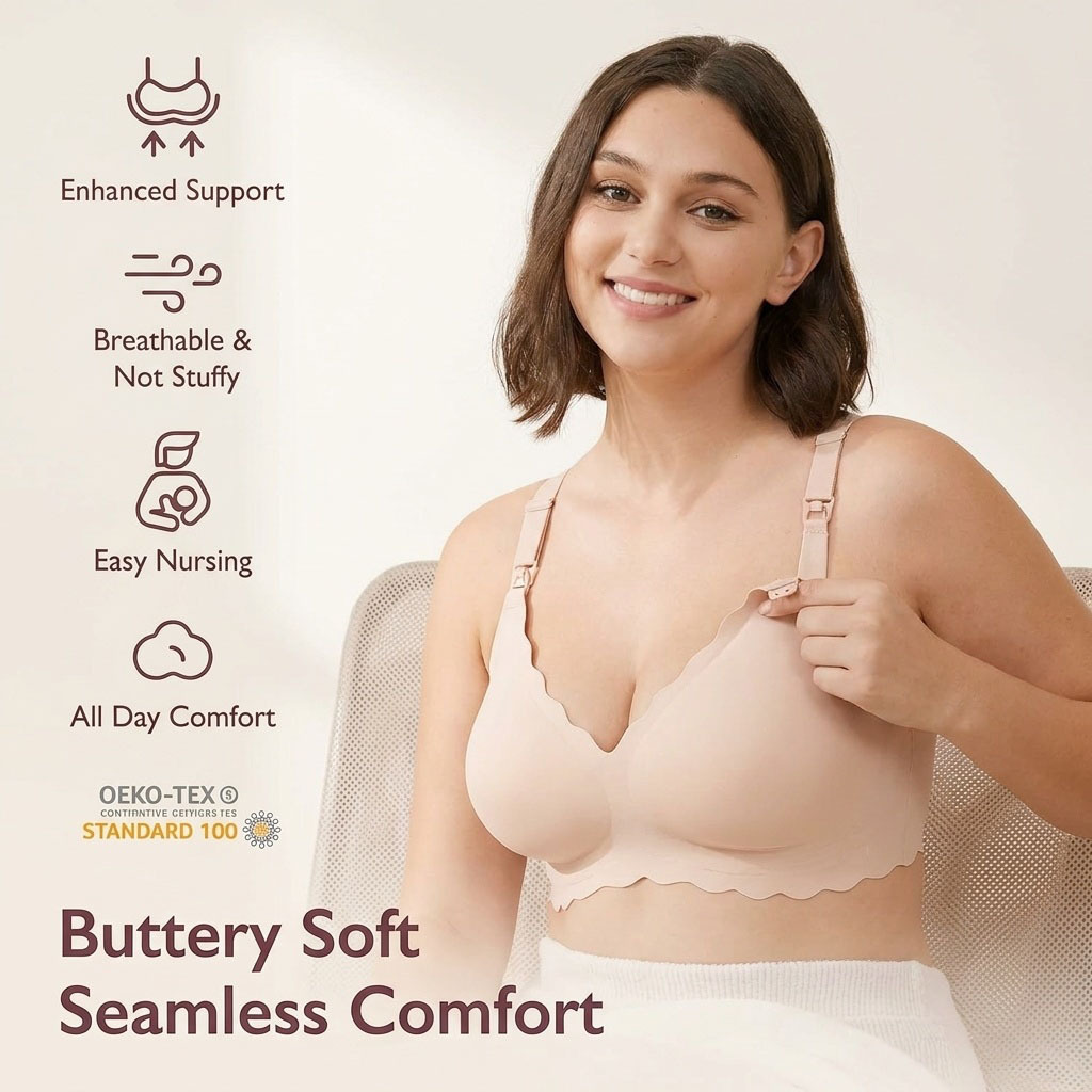 Бюстгальтер для беременных и к – обзор и цена Nursing Bra Sleep
