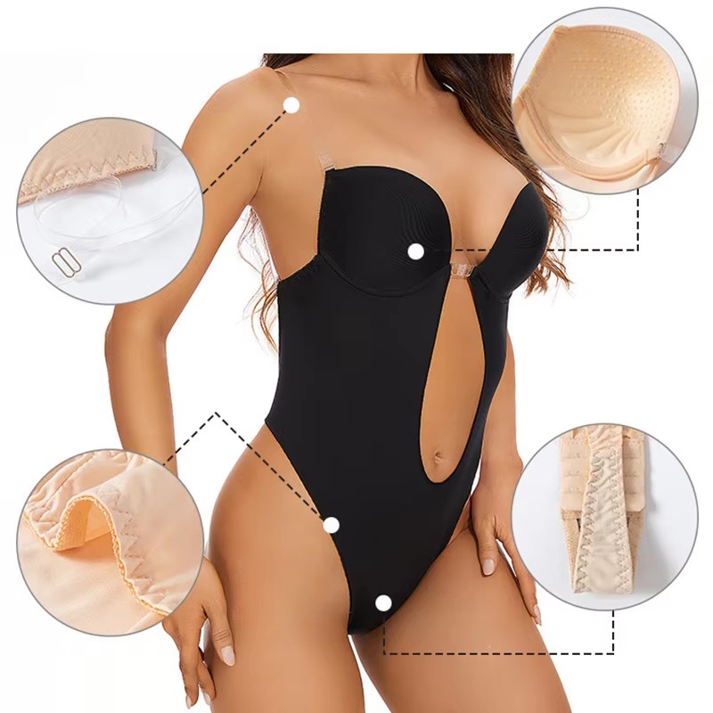 Бесшовный корсет-боди с глубок – обзор и цена Push Up Bra Padded